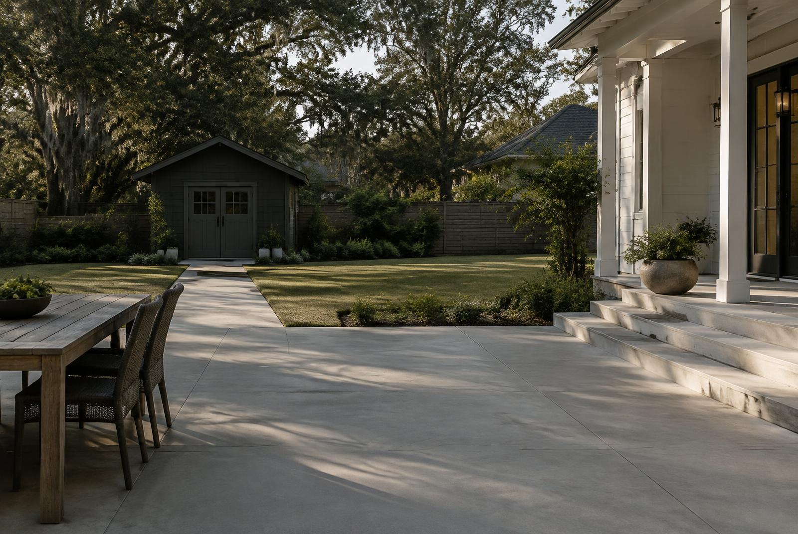 New Edition Concrete & Tree — patios