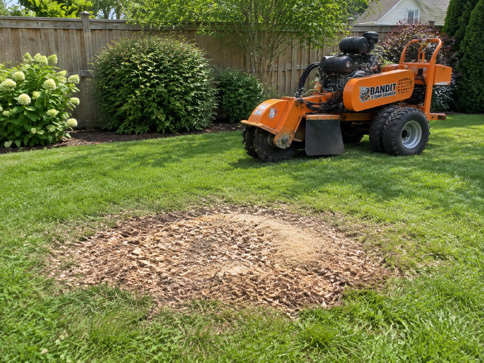 New Edition Concrete & Tree — stump removal