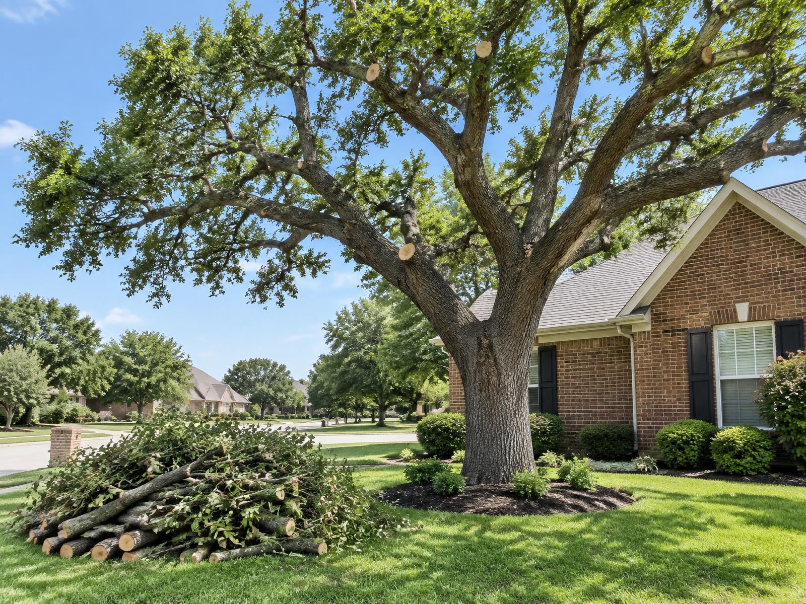 New Edition Concrete & Tree — tree trimming